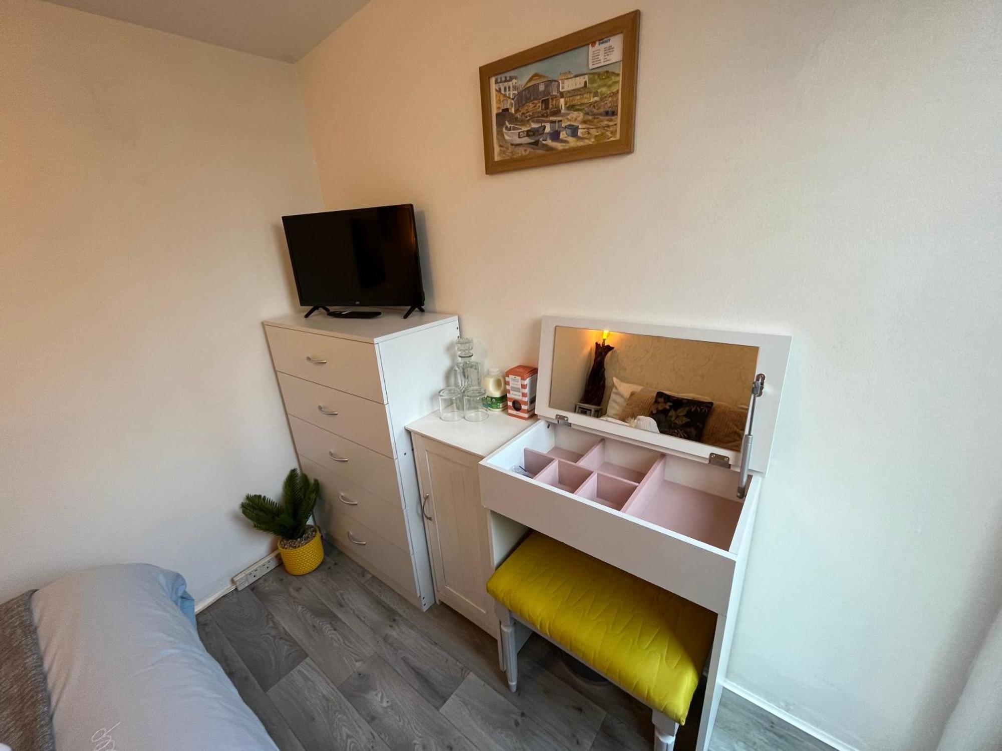The Chuff Cabin Appartement St Just Buitenkant foto